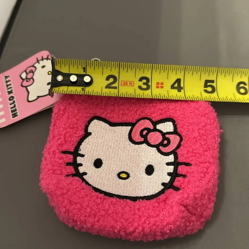 Hello‎ Kitty Fuchsia Pink Plush Pouch